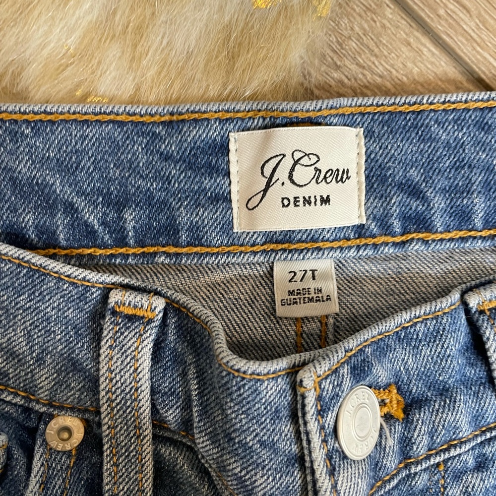 J. Crew 9” Billie Demi boot crop button fly jeans - Picture 3 of 7